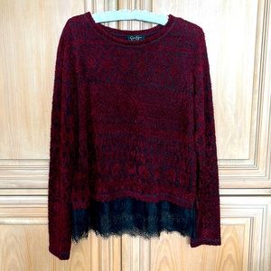 Jessica Simpson Fuzzy Sweater